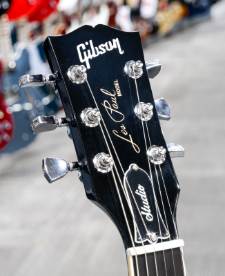 Store Special Product - Gibson - Les Paul Studio Session Electric Guitar with Softshell Case - Cobalt Burst